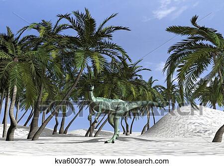 Dilophosaurus hunting for its next meal. View Large Illustration Stock Illustration - Dilophosaurus hunting for its next meal.. Fotosearch