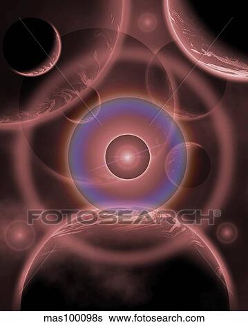 Stock Illustration - Dimensional Doorway of the Universe. Fotosearch