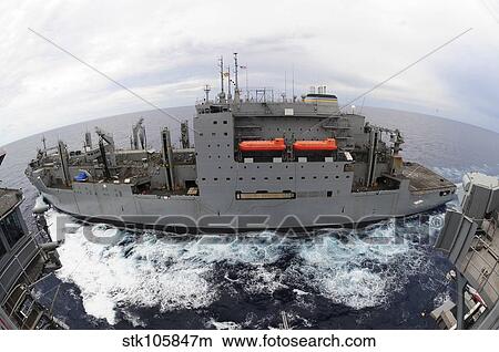 Dry cargo and ammunition ship USNS Sacagawea. View Large Photo Image Picture - Dry cargo and ammunition ship USNS Sacagawea.. Fotosearch