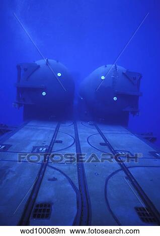 Dual Dry Deck Shelters mounted to the deck of USS Kamehameha. View Large Photo Image Picture - Dual Dry Deck Shelters mounted to the deck of USS Kamehameha.. Fotosearch