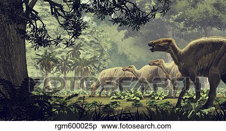 Edmontosaurus annectens, a hadrosaurid from the Late Cretaceous period. View Large Illustration Stock Illustration - Edmontosaurus annectens, a hadrosaurid from the Late Cretaceous period.. Fotosearch