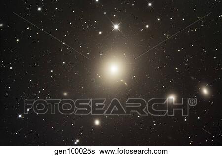 Elliptical Galaxy Messier 87 View Large Photo Image Stock Photograph - Elliptical Galaxy Messier 87. Fotosearch