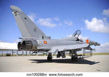 Eurofighter EF2000 Typhoon of the Spanish Air Force. View Large Photo Image Picture - Eurofighter EF2000 Typhoon of the Spanish Air Force.. Fotosearch