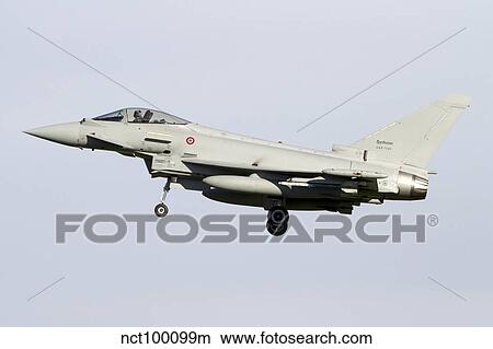 Picture - Eurofighter Typhoon 2000 of the Italian Air Force.. Fotosearch