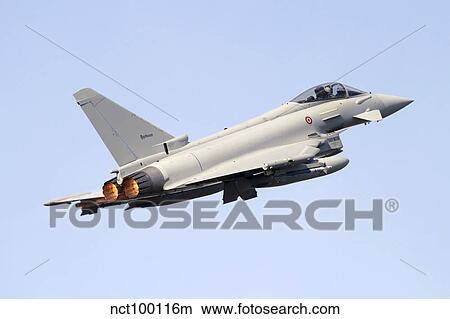 Picture - Eurofighter Typhoon 2000 of the Italian Air Force.. Fotosearch