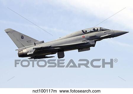 Picture - Eurofighter Typhoon 2000 of the Italian Air Force.. Fotosearch