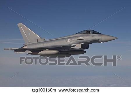 Picture - Eurofighter Typhoon of the German Air Force.. Fotosearch