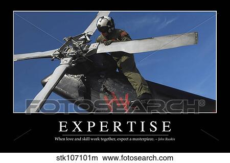 Expertise: Inspirational Quote and Motivational Poster View Large Photo Image Picture - Expertise: Inspirational Quote and Motivational Poster. Fotosearch