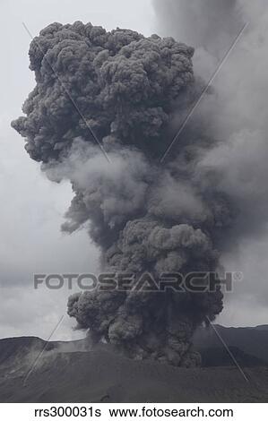 Explosive eruption forming ash cloud from Mount Bromo, Tengger Caldera, Java, Indonesia. View Large Photo Image Stock Photograph - Explosive eruption forming ash cloud from Mount Bromo, Tengger Caldera, Java, Indonesia.. Fotosearch