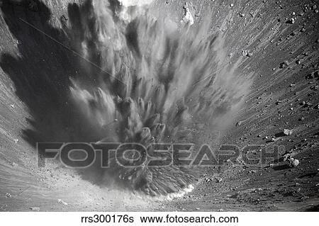 Explosive eruption with ash cloud, summit craters, Yasur Volcano, Tanna Island, Vanuatu. View Large Photo Image Stock Photograph - Explosive eruption with ash cloud, summit craters, Yasur Volcano, Tanna Island, Vanuatu.. Fotosearch