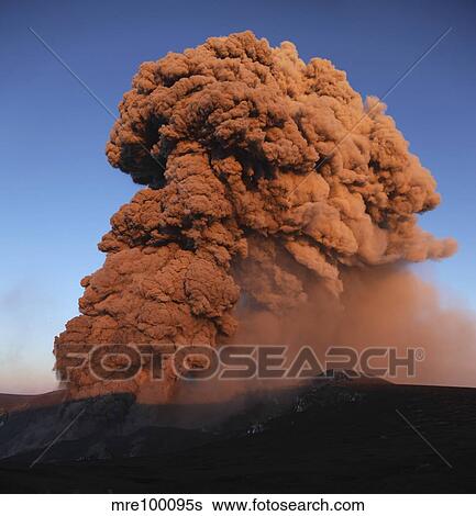 Eyjafjallajokull eruption, Summit crater, Iceland. View Large Photo Image Stock Photograph - Eyjafjallajokull eruption, Summit crater, Iceland.. Fotosearch