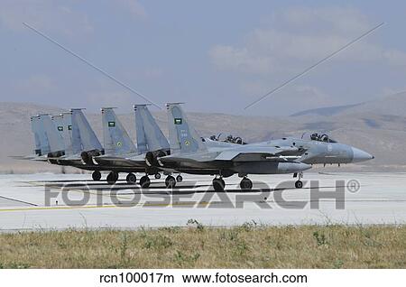 F-15 Eagle's of the Royal Saudi Air Force. View Large Photo Image Picture - F-15 Eagle's of the Royal Saudi Air Force.. Fotosearch