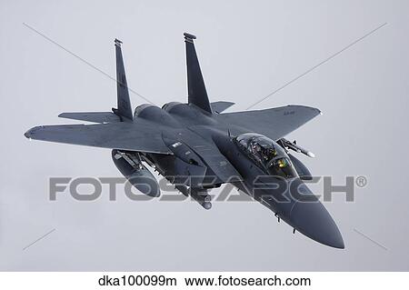 Picture - F-15E Strike Eagle of the US Air Force.. Fotosearch
