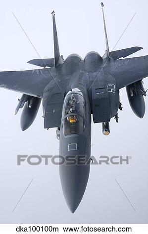 F-15E Strike Eagle of the US Air Force. View Large Photo Image Picture - F-15E Strike Eagle of the US Air Force.. Fotosearch