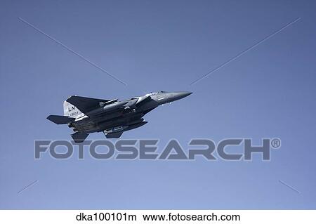 F-15E Strike Eagle of the US Air Force. View Large Photo Image Picture - F-15E Strike Eagle of the US Air Force.. Fotosearch