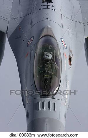 Picture - F-16 Fighting Falcon of the Norwegian Air Force.. Fotosearch