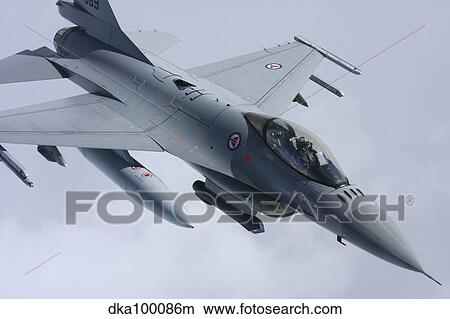 F-16 Fighting Falcon of the Norwegian Air Force. View Large Photo Image Picture - F-16 Fighting Falcon of the Norwegian Air Force.. Fotosearch