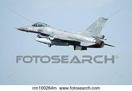 F-16C from the Hellenic Air Force taking off from Lechfeld Air Base, Germany. View Large Photo Image Picture - F-16C from the Hellenic Air Force taking off from Lechfeld Air Base, Germany.. Fotosearch
