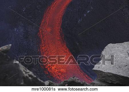 Fimmvorduhals lavaflow, Eyjafjallajokull, Iceland. View Large Photo Image Stock Photograph - Fimmvorduhals lavaflow, Eyjafjallajokull, Iceland.. Fotosearch