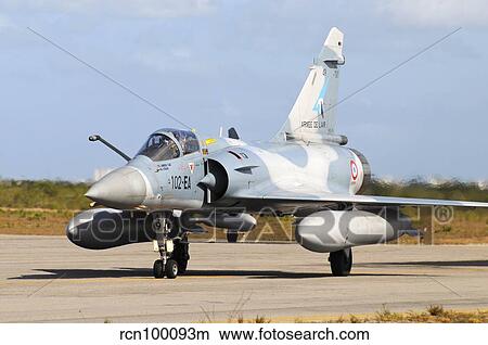 French Air Force Mirage 2000 taxiing at Natal Air Force Base, Brazil. View Large Photo Image Picture - French Air Force Mirage 2000 taxiing at Natal Air Force Base, Brazil.. Fotosearch