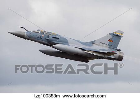 French Air Force Mirage 2000C fighter jet. View Large Photo Image Picture - French Air Force Mirage 2000C fighter jet.. Fotosearch