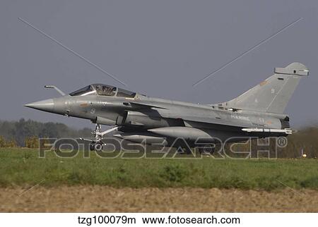 Picture - French Air Force Rafale aircraft at Florennes Airfield, Belgium.. Fotosearch