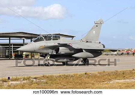 French Air Force Rafale B taxiing at Natal Air Force Base, Brazil. View Large Photo Image Picture - French Air Force Rafale B taxiing at Natal Air Force Base, Brazil.. Fotosearch