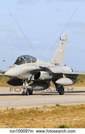 French Air Force Rafale B taxiing at Natal Air Force Base, Brazil. View Large Photo Image Picture - French Air Force Rafale B taxiing at Natal Air Force Base, Brazil.. Fotosearch
