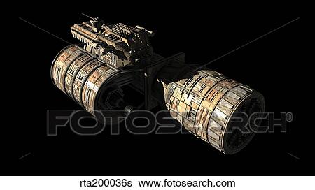 French/Bulgarian orbital weapons platform. View Large Illustration Stock Illustration - French/Bulgarian orbital weapons platform.. Fotosearch