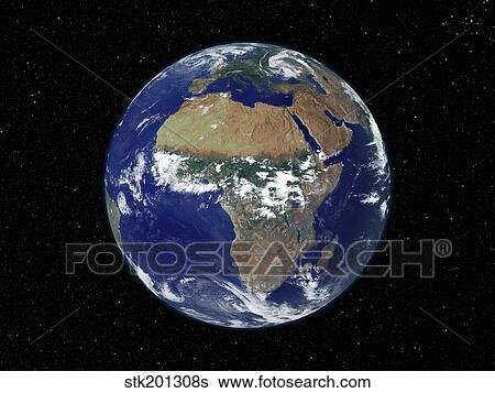 Full Earth Showing Africa and Europe during the day. View Large Photo Image Stock Photograph - Full Earth Showing Africa and Europe during the day.. Fotosearch
