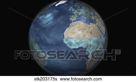 Full Earth showing evaporation over the Atlantic Ocean and the surrounding continents. View Large Photo Image Stock Photograph - Full Earth showing evaporation over the Atlantic Ocean and the surrounding continents.. Fotosearch