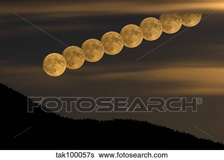 Full Moonrise View Large Photo Image Stock Photograph - Full Moonrise. Fotosearch