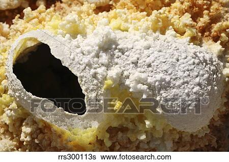 Fumarole deposits in the Dallol geothermal area, Danakil Depression, Ethiopia. View Large Photo Image Stock Photograph - Fumarole deposits in the Dallol geothermal area, Danakil Depression, Ethiopia.. Fotosearch