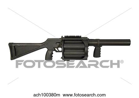 GL6 40mm grenade launcher. View Large Photo Image Picture - GL6 40mm grenade launcher.. Fotosearch