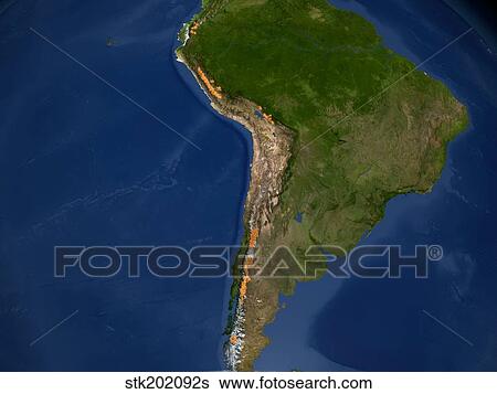 Glaciers in regions of South America. View Large Photo Image Stock Photograph - Glaciers in regions of South America.. Fotosearch