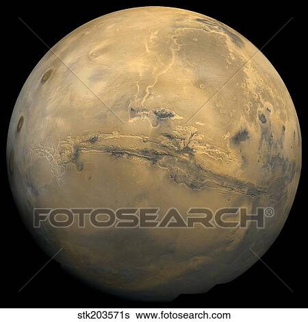 Global mosaic of Mars. View Large Photo Image Stock Photograph - Global mosaic of Mars.. Fotosearch