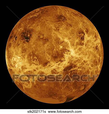 Global view of the surface of Venus. View Large Photo Image Stock Photograph - Global view of the surface of Venus.. Fotosearch