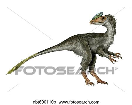 Guanlong dinosaur. View Large Illustration Stock Illustration - Guanlong dinosaur.. Fotosearch