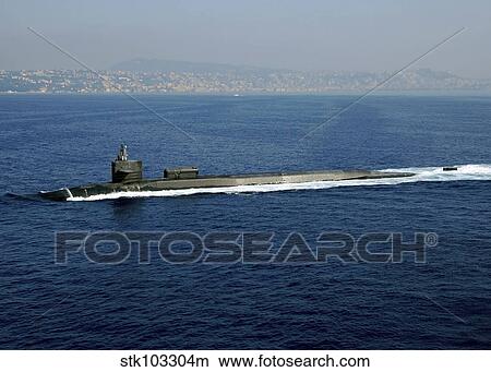 Guided-missile submarine USS Georgia. View Large Photo Image Picture - Guided-missile submarine USS Georgia.. Fotosearch