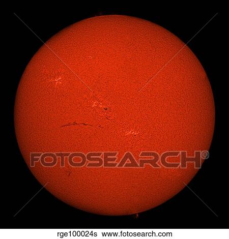 H-alpha full Sun in red color with active areas and filaments. View Large Photo Image Stock Photograph - H-alpha full Sun in red color with active areas and filaments.. Fotosearch
