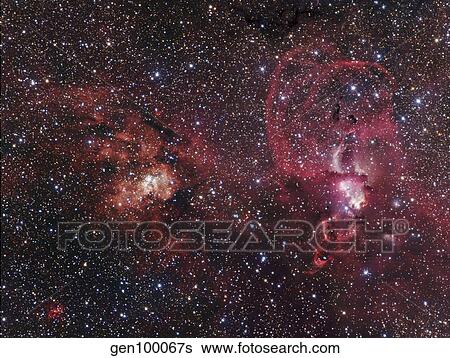 H II regions NGC 3603 and NGC 3576. View Large Photo Image Stock Photograph - H II regions NGC 3603 and NGC 3576.. Fotosearch