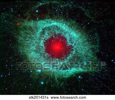 Stock Photograph - Helix nebula. Fotosearch