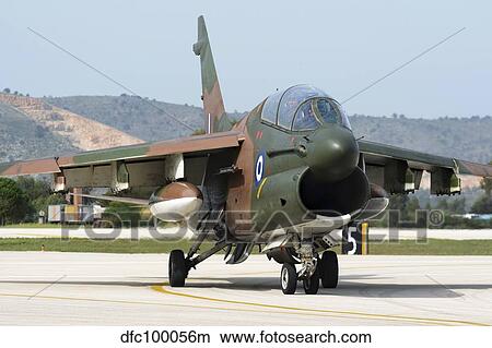 Hellenic Air Force TA-7C Corsair taxiing at Araxos Air Base. View Large Photo Image Picture - Hellenic Air Force TA-7C Corsair taxiing at Araxos Air Base.. Fotosearch