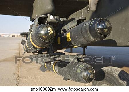 apache 64d ah hellfire missiles longbow helicopter fotosearch