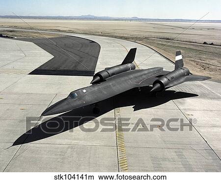 High angle view of a SR-71A Blackbird. View Large Photo Image Picture - High angle view of a SR-71A Blackbird.. Fotosearch