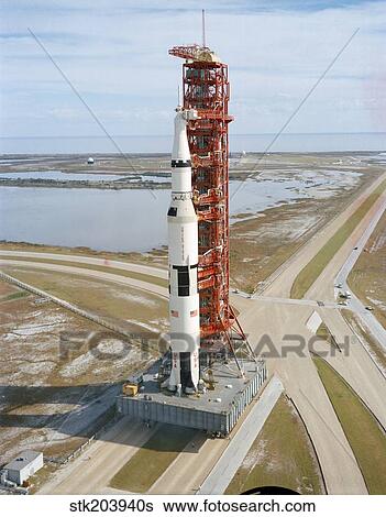 High angle view of the Apollo 14 space vehicle. View Large Photo Image Stock Photograph - High angle view of the Apollo 14 space vehicle.. Fotosearch