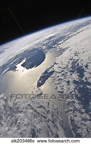 High-oblique view of the Gaspe Peninsula and Anticosti Island View Large Photo Image Stock Photograph - High-oblique view of the Gaspe Peninsula and Anticosti Island. Fotosearch