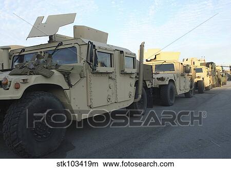 Humvees sit on the pier at Morehead City, North Carolina, awaiting deployment. View Large Photo Image Picture - Humvees sit on the pier at Morehead City, North Carolina, awaiting deployment.. Fotosearch