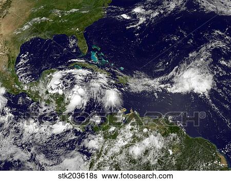 Hurricane Alex develops in the western Caribbean. View Large Photo Image Stock Photograph - Hurricane Alex develops in the western Caribbean.. Fotosearch