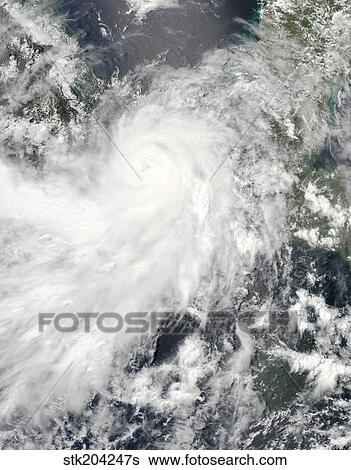 Hurricane Barbara over Central America. View Large Photo Image Stock Photograph - Hurricane Barbara over Central America.. Fotosearch
